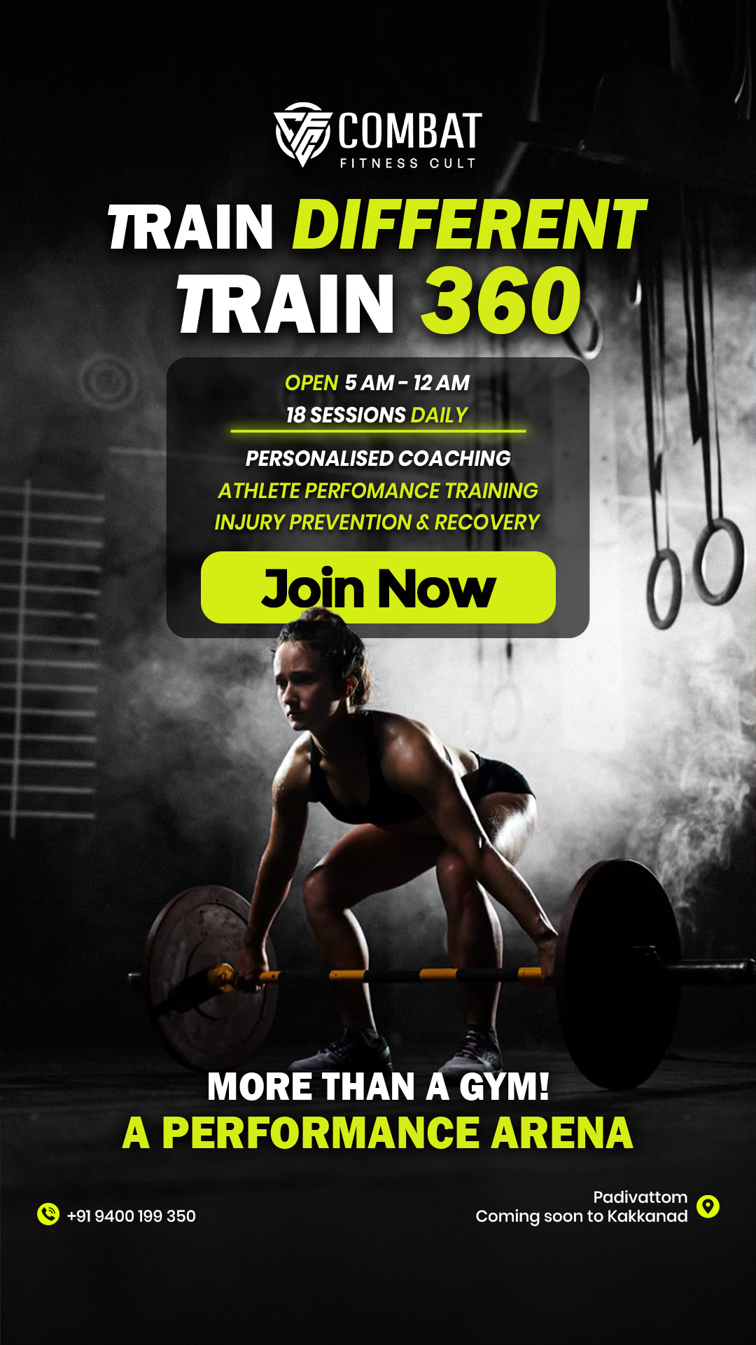 Combat Fitness Cult Global Facebook ad from Apr 8, 2026