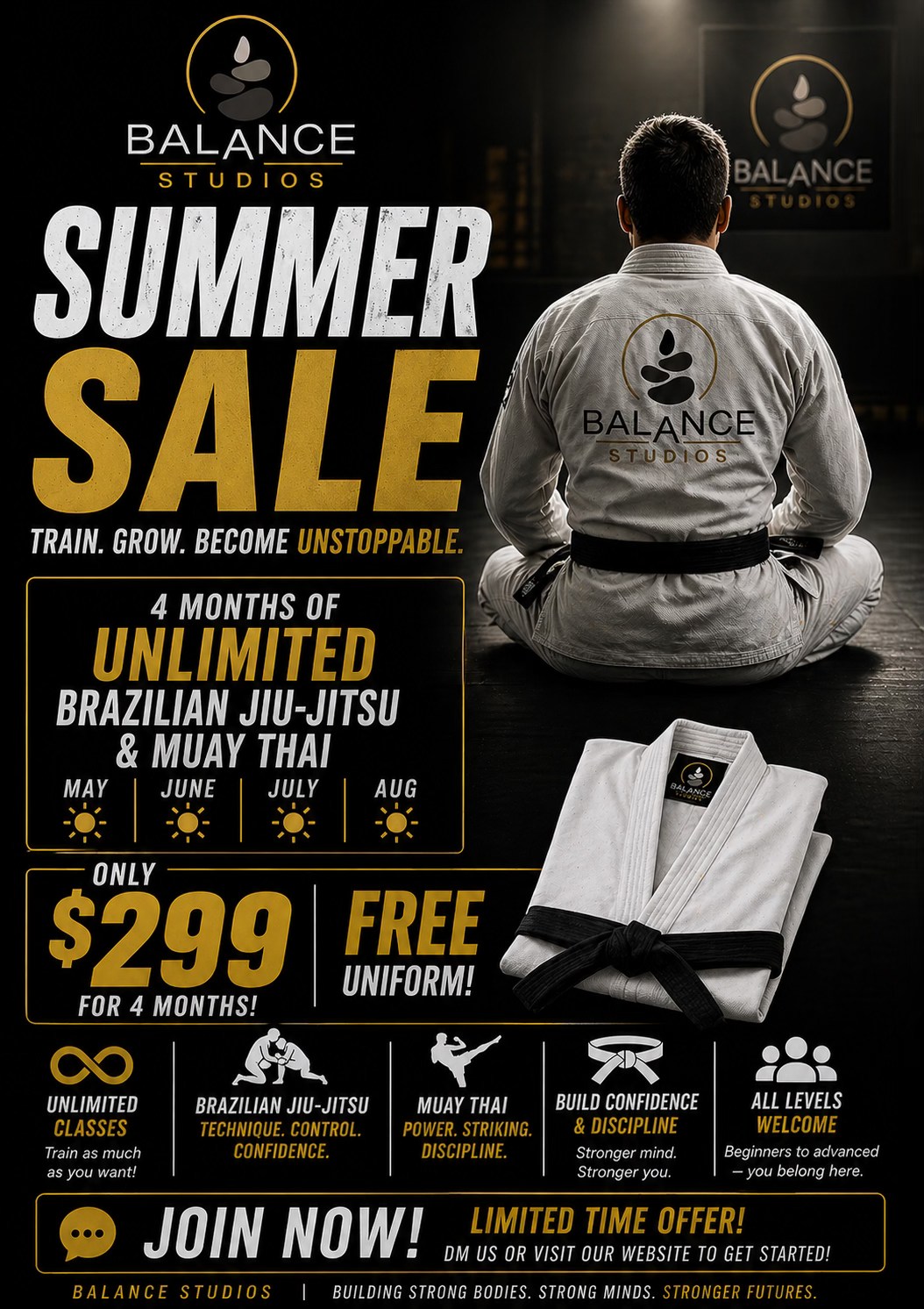Balance Studios Timmins Facebook ad: Balance Studios