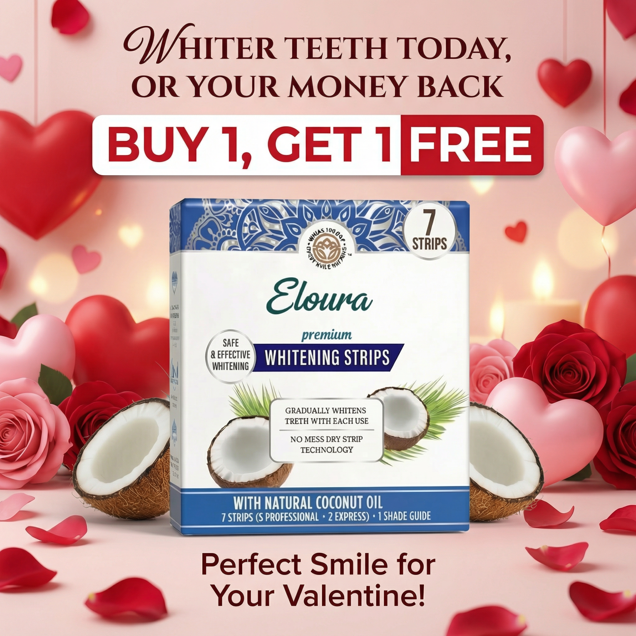 Dr. Amy Stanway Facebook ad: Whiter Teeth Now