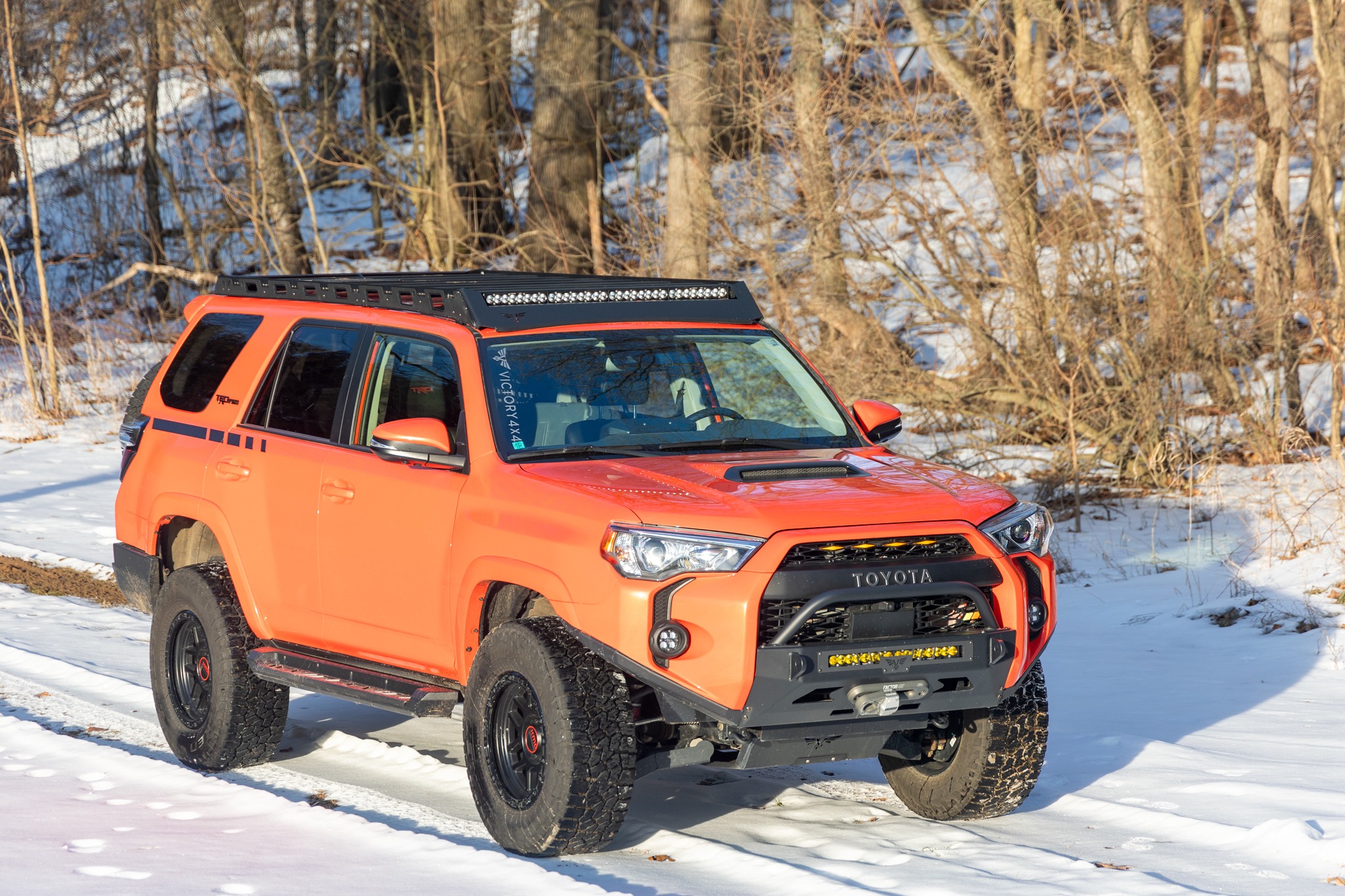 Victory 4x4 Facebook ad: Roof Rack Prices Lowered; Same Quality, Same Michigan Build