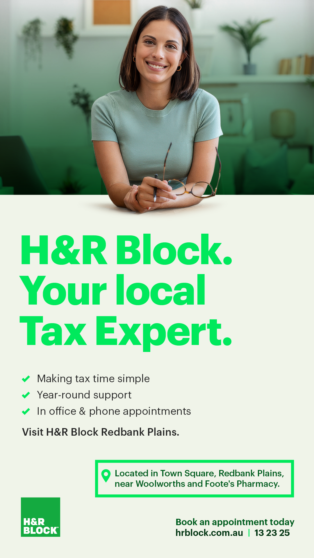 H&R Block Australia Facebook ad