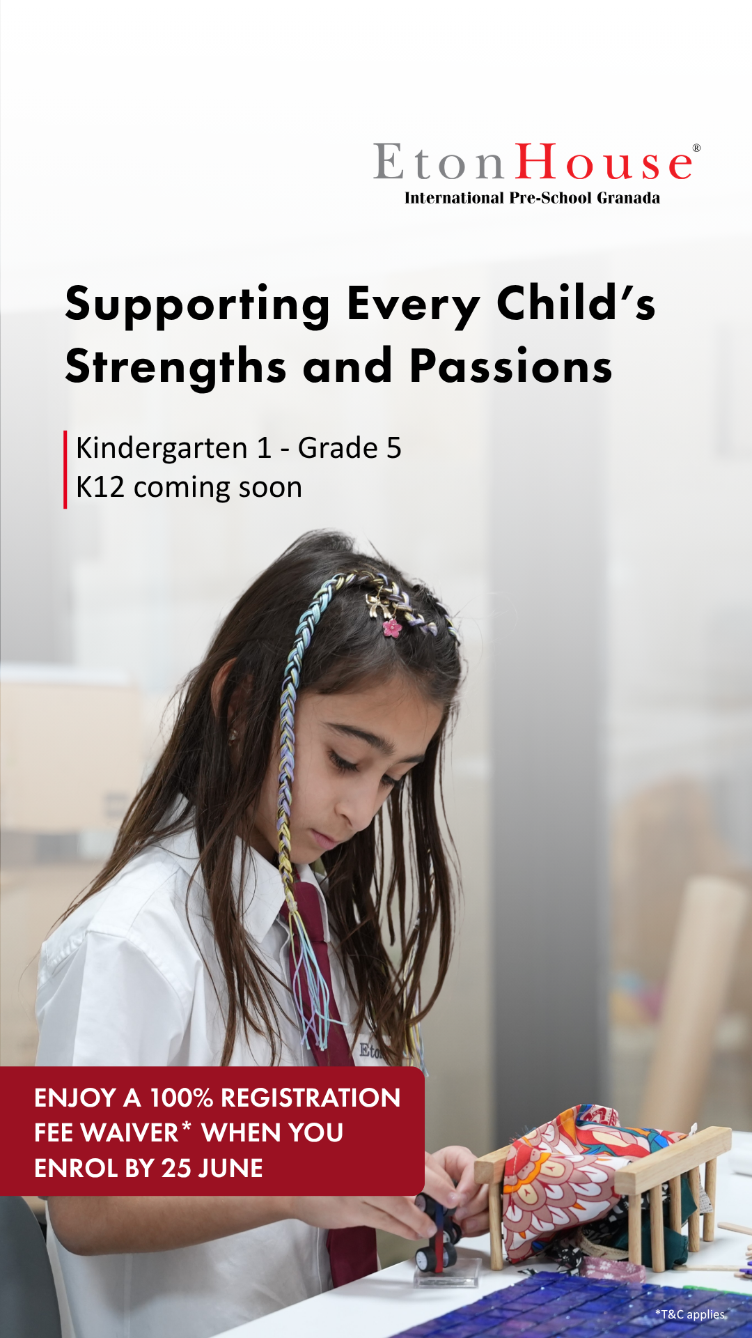 EtonHouse International Education Arabia Facebook ad from Jun 2, 2026