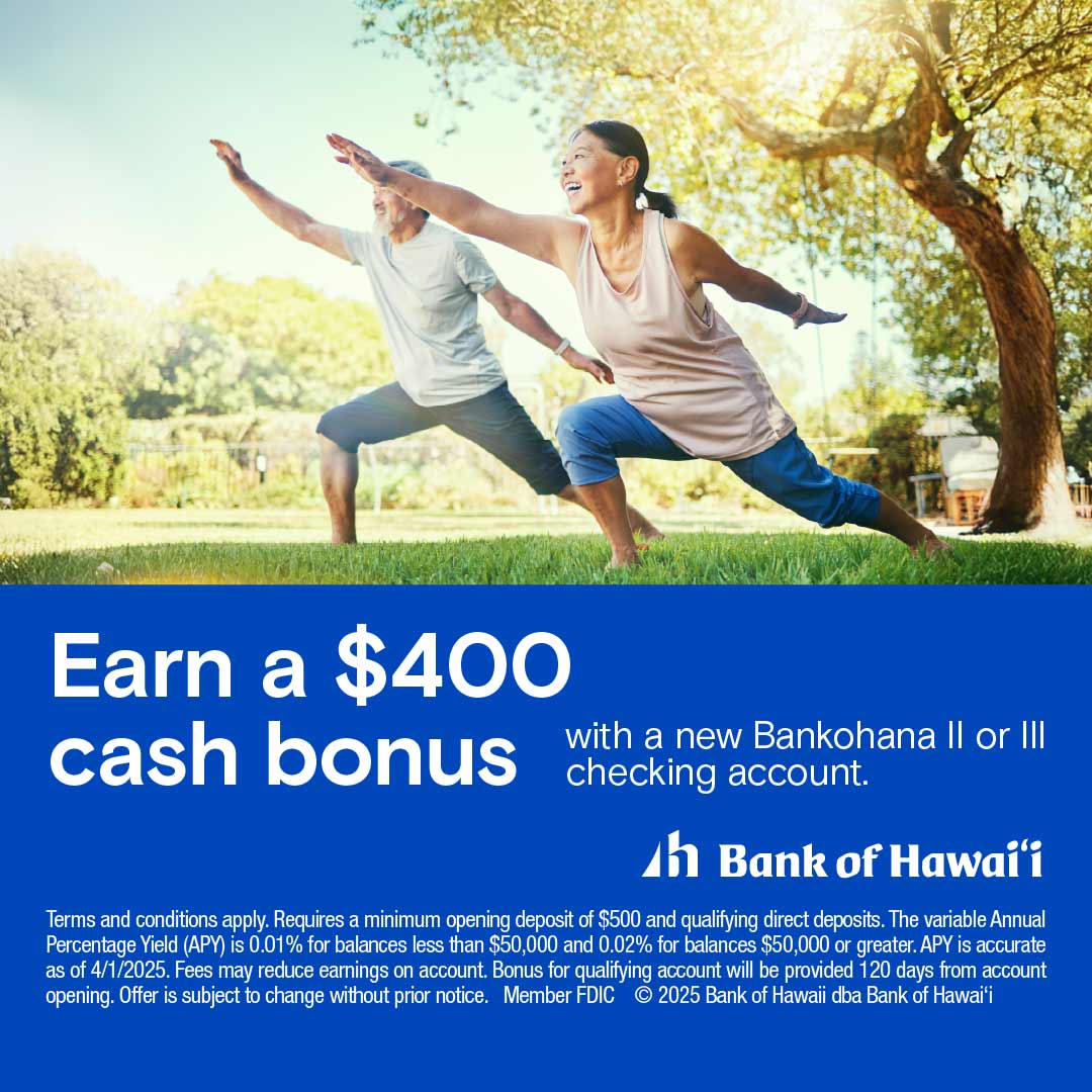 Bank of Hawaii Facebook ad