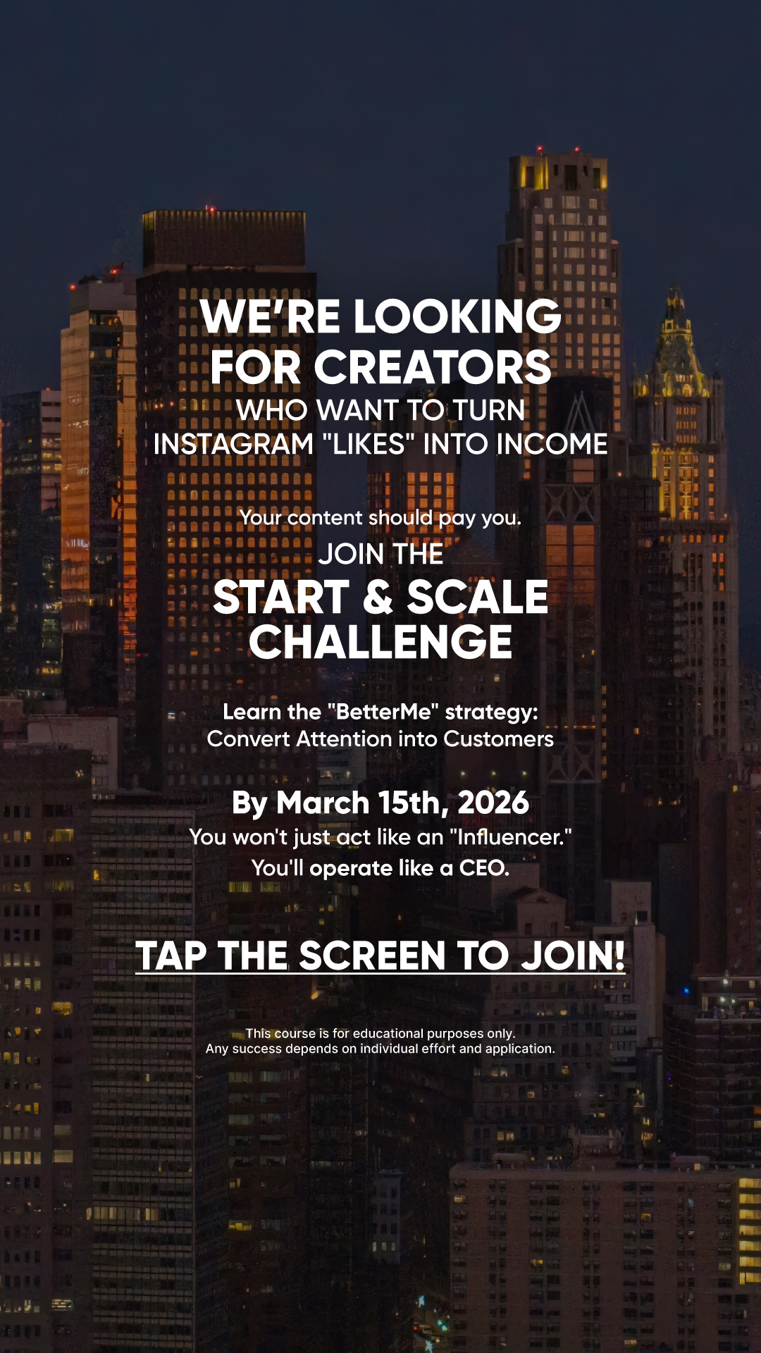 Tori Business Growth Facebook ad
