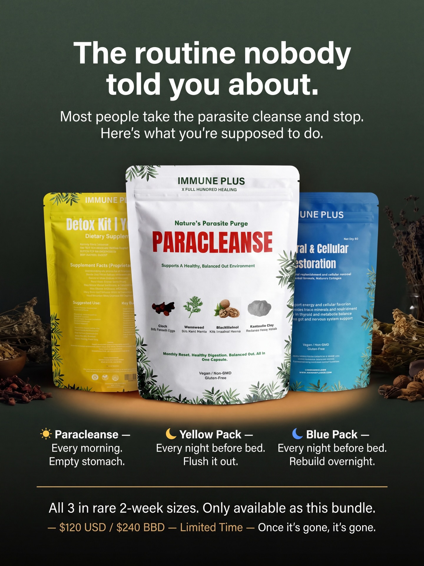 Immune Plus  Facebook ad