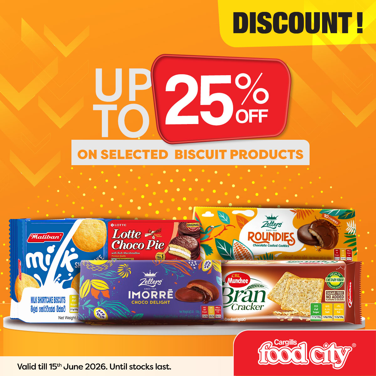 Cargills Food City Facebook ad: Enjoy the best savings on Best Buys on…