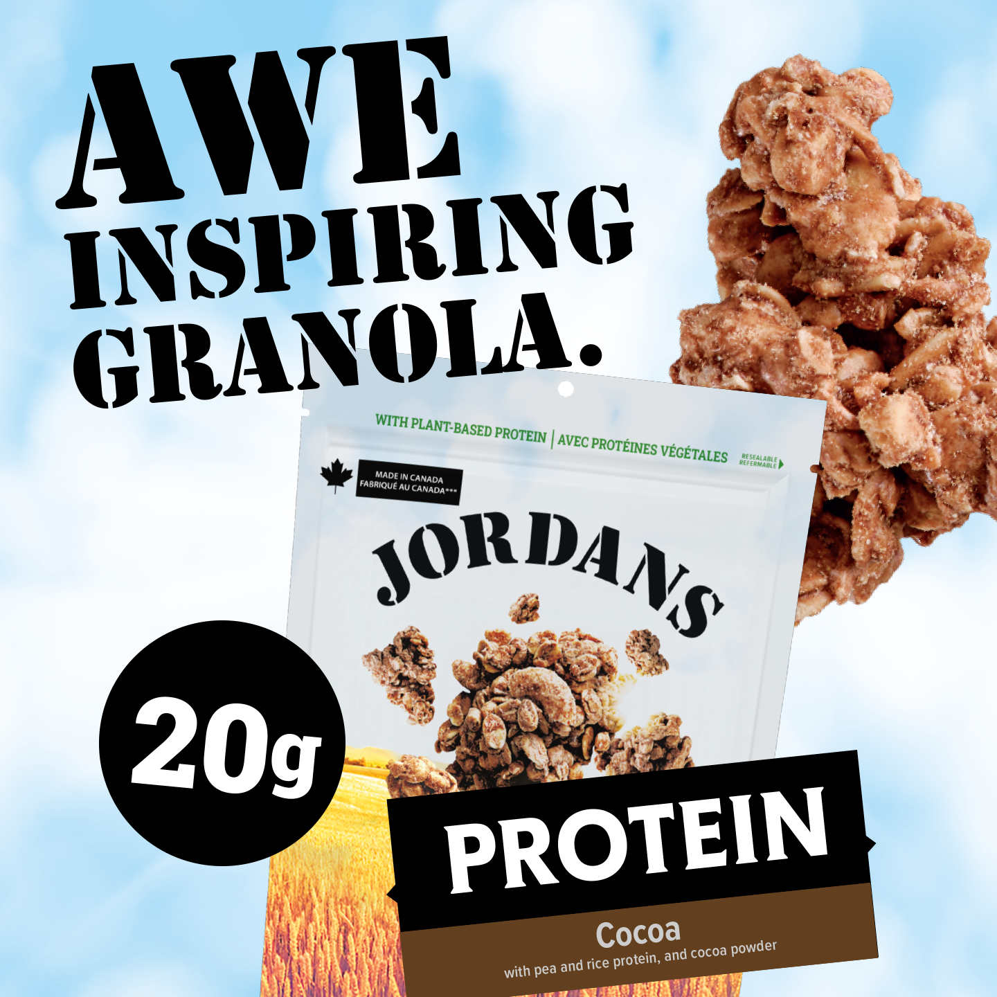 Jordans Cereals Canada Facebook ad from Mar 10, 2026