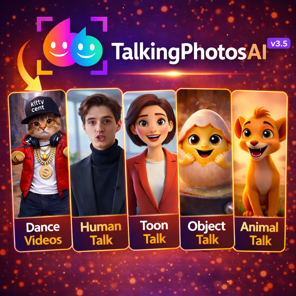 TalkingPhotos.ai Facebook ad