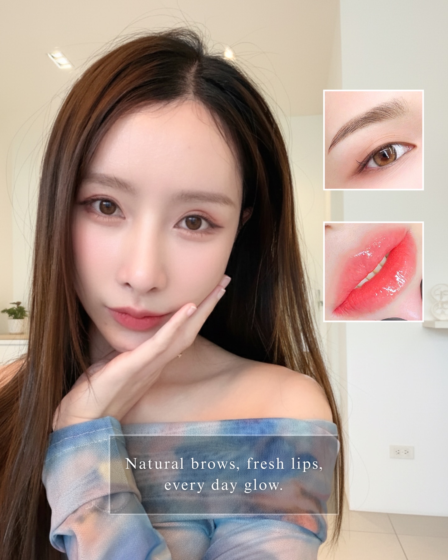 Concept eyebrows Facebook ad