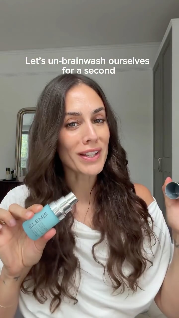 Elemis Facebook ad: What if the goal was never to look…