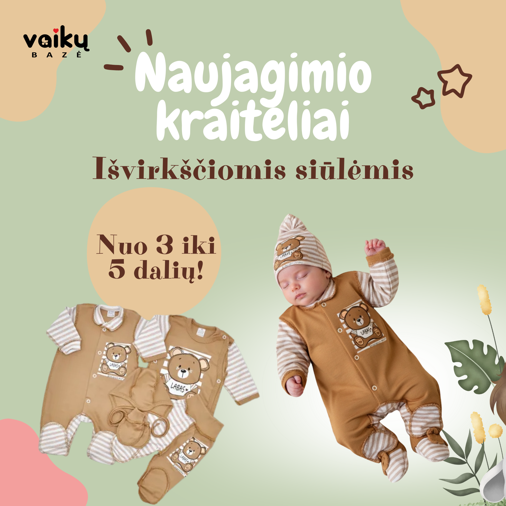 Vaikų bazė - Prekės kūdikiams ir vaikams Facebook ad