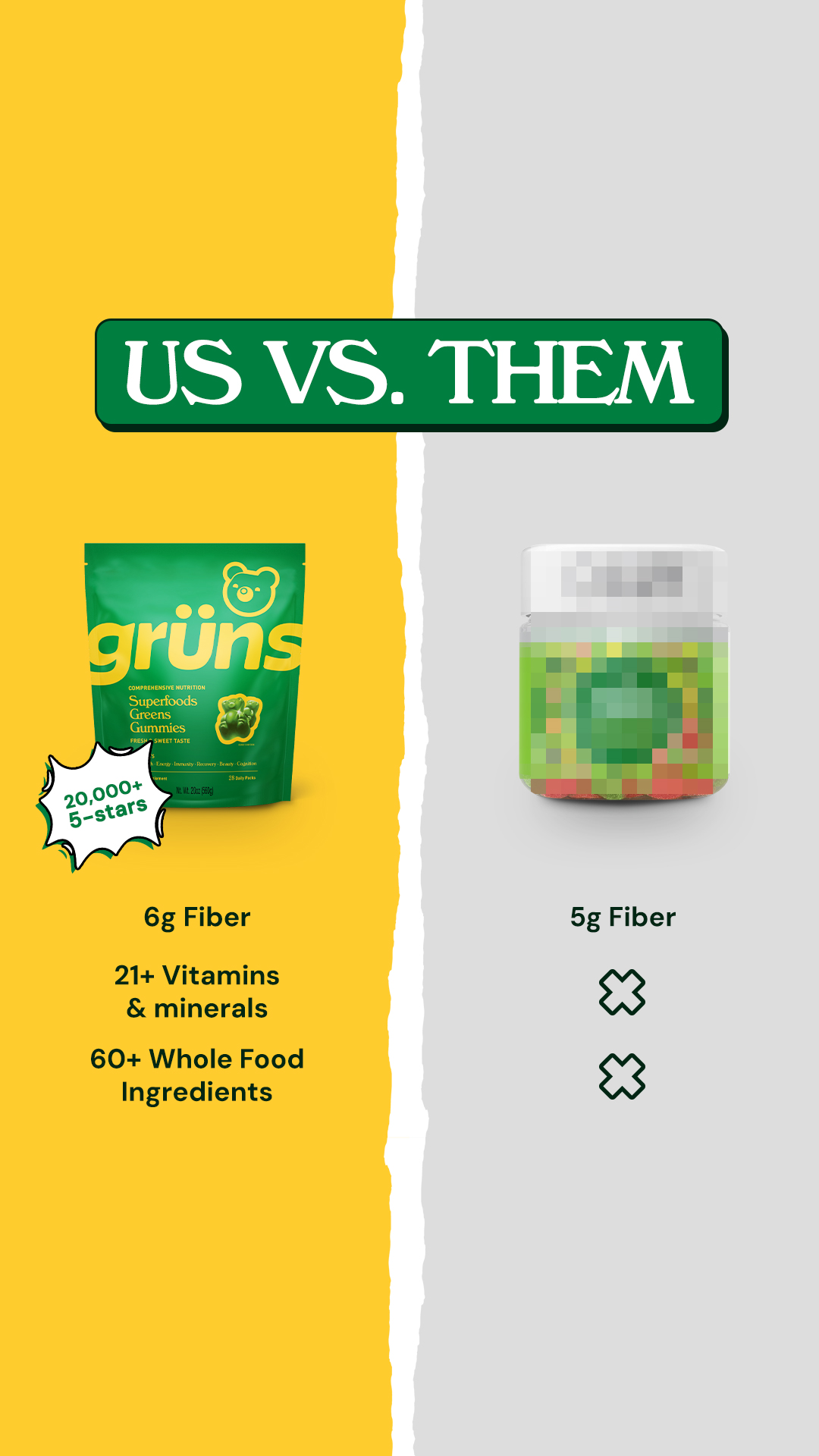 Grüns Facebook ad