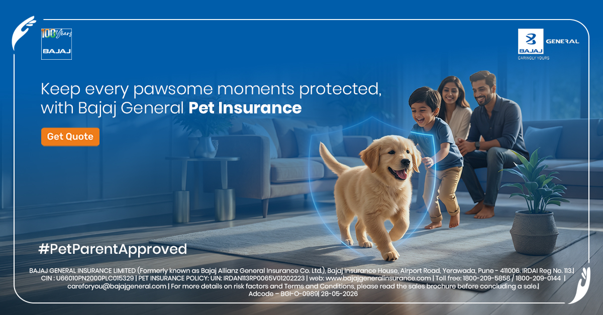 Bajaj General Insurance Limited Facebook ad