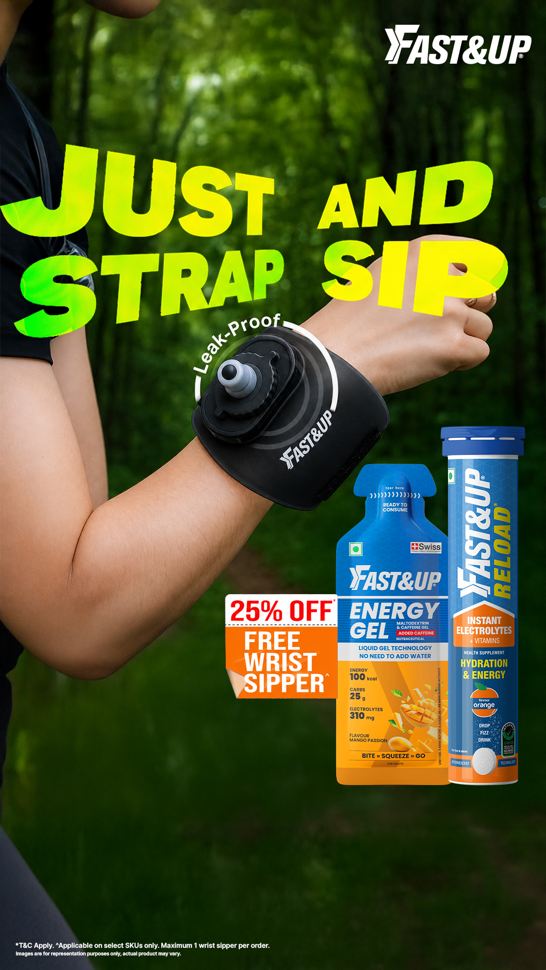Fast&Up India Facebook ad