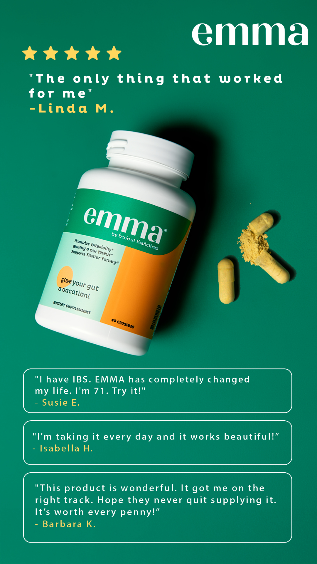 Emma Facebook ad