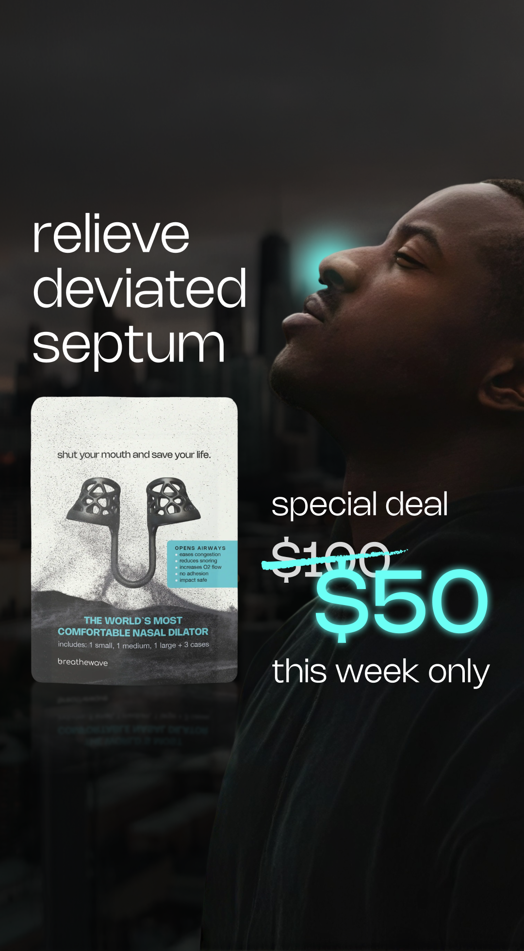 Breathewave Facebook ad: Limited Time Only