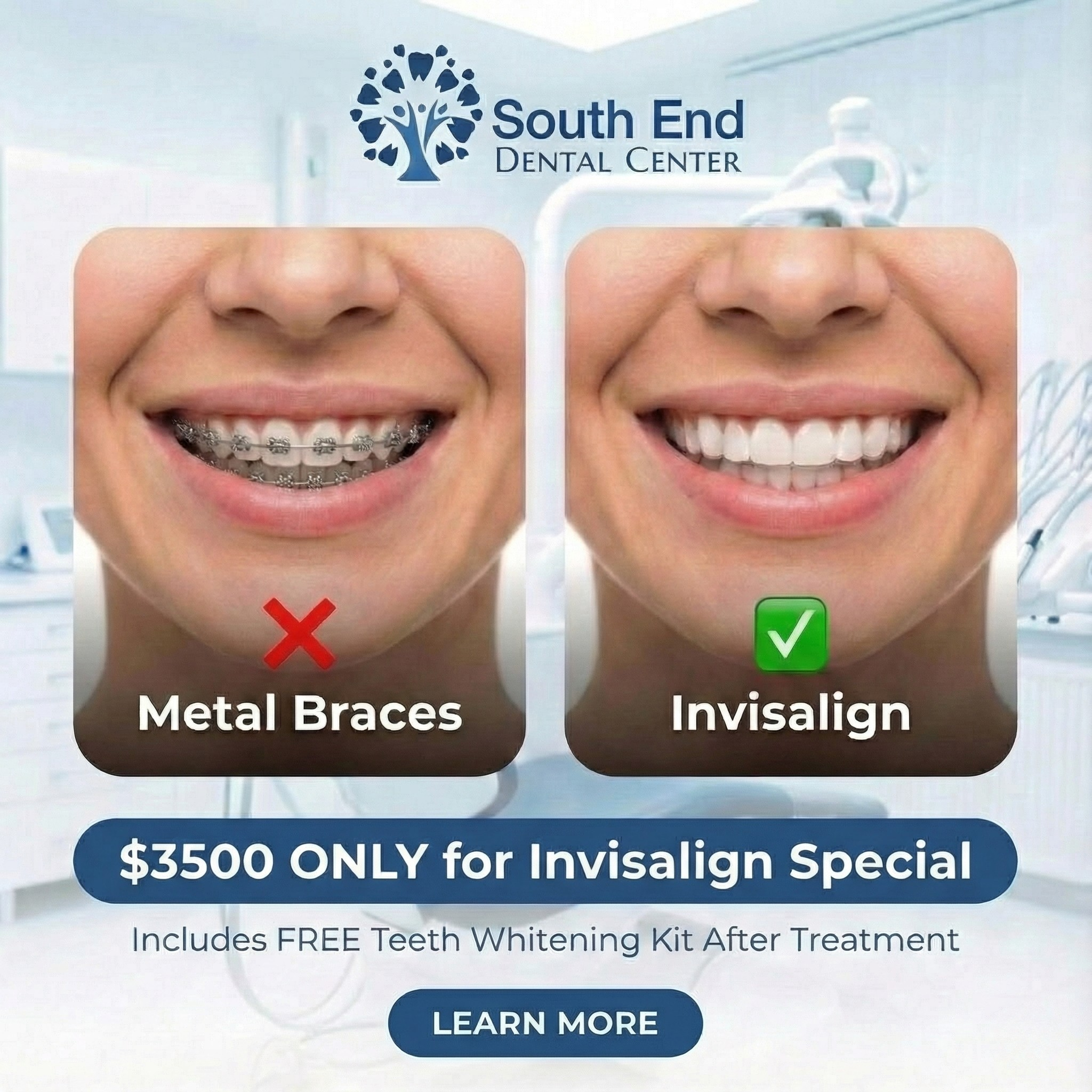 South End Dental Center Facebook ad