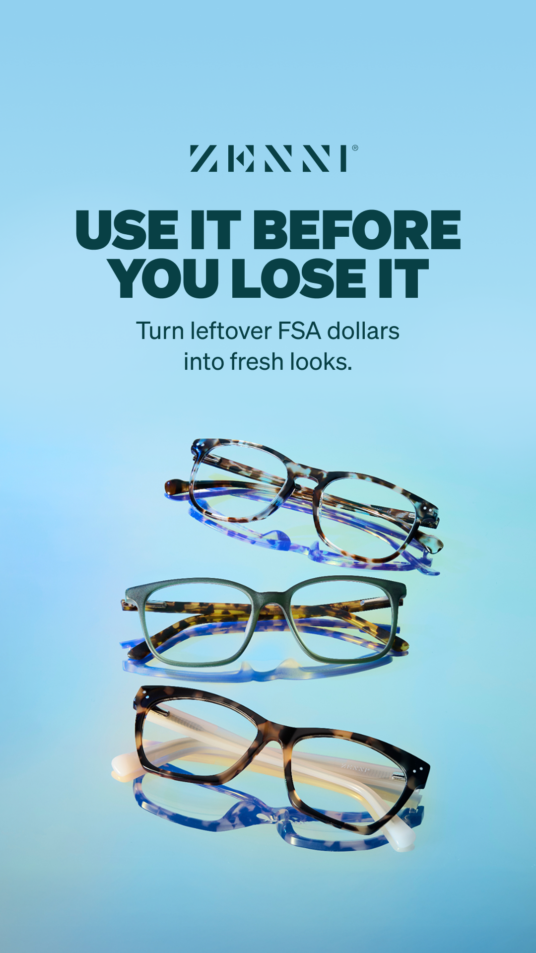 Zenni Optical Facebook ad