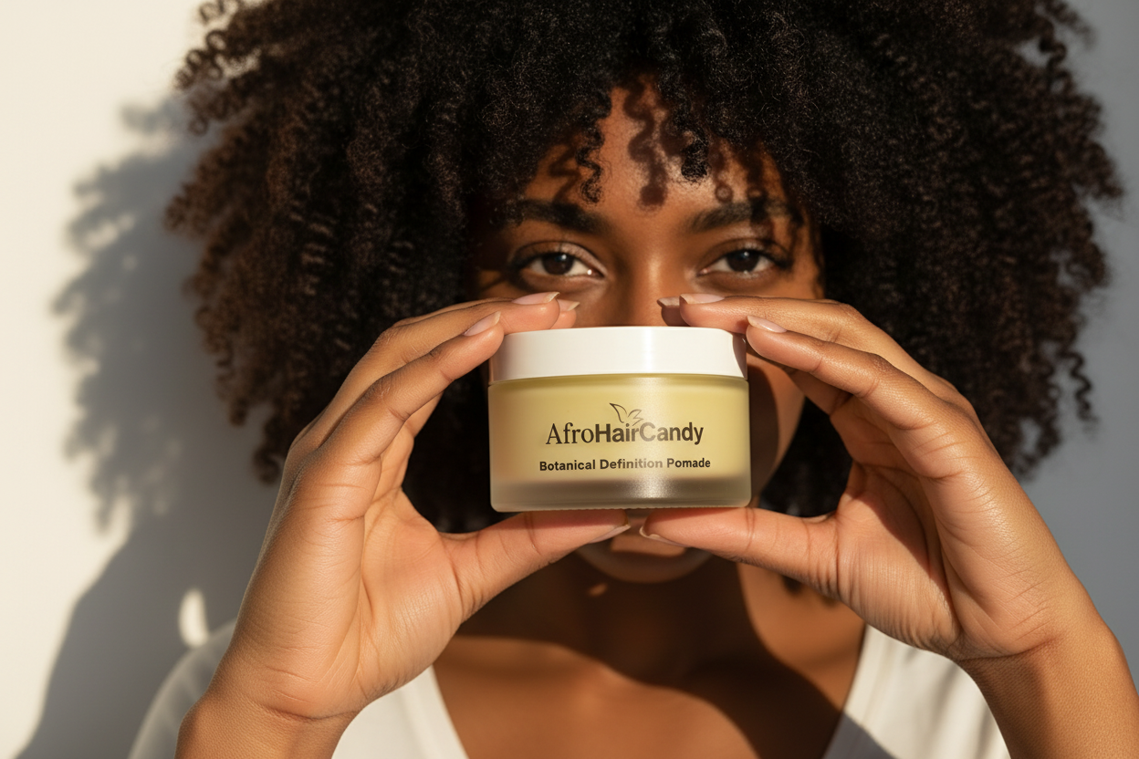 afrohaircandy Facebook ad: Something new has arrived at AfroHairCandy.