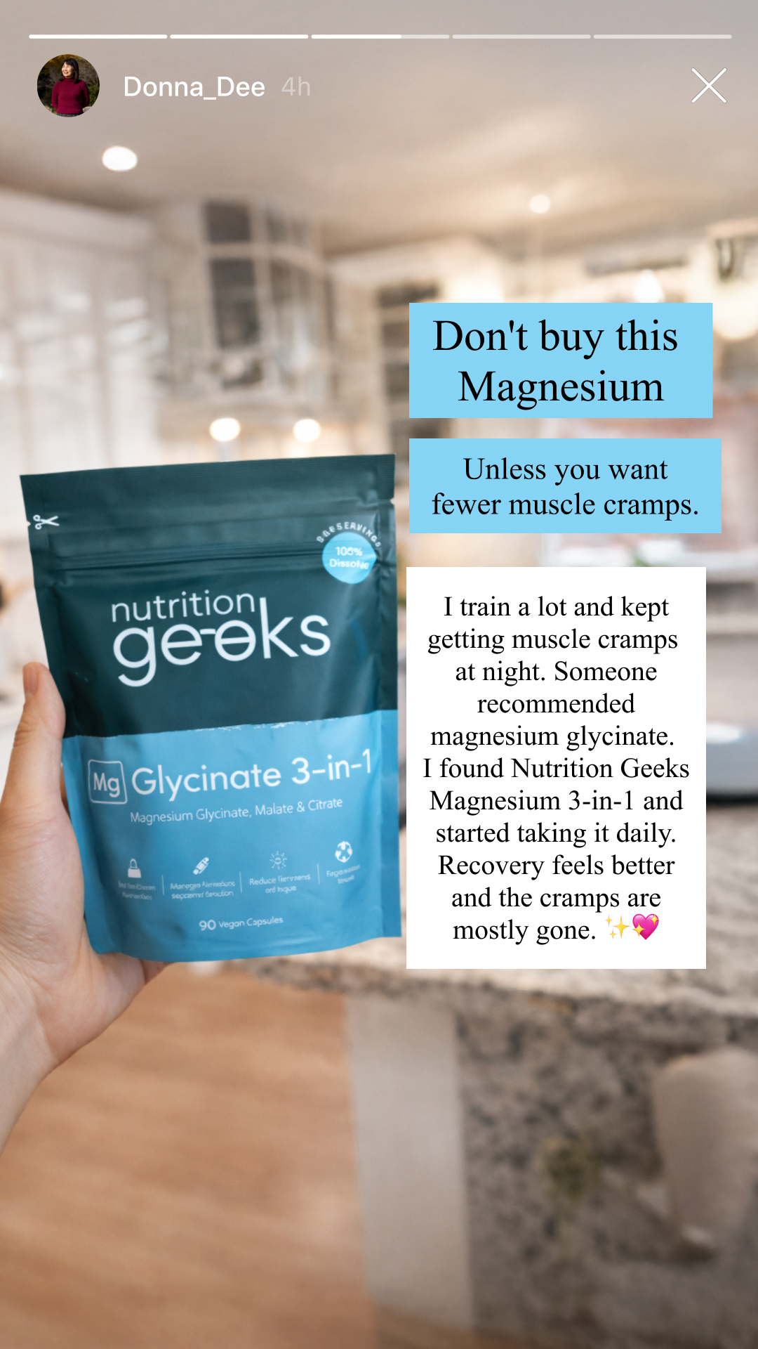 Nutrition Geeks Facebook ad