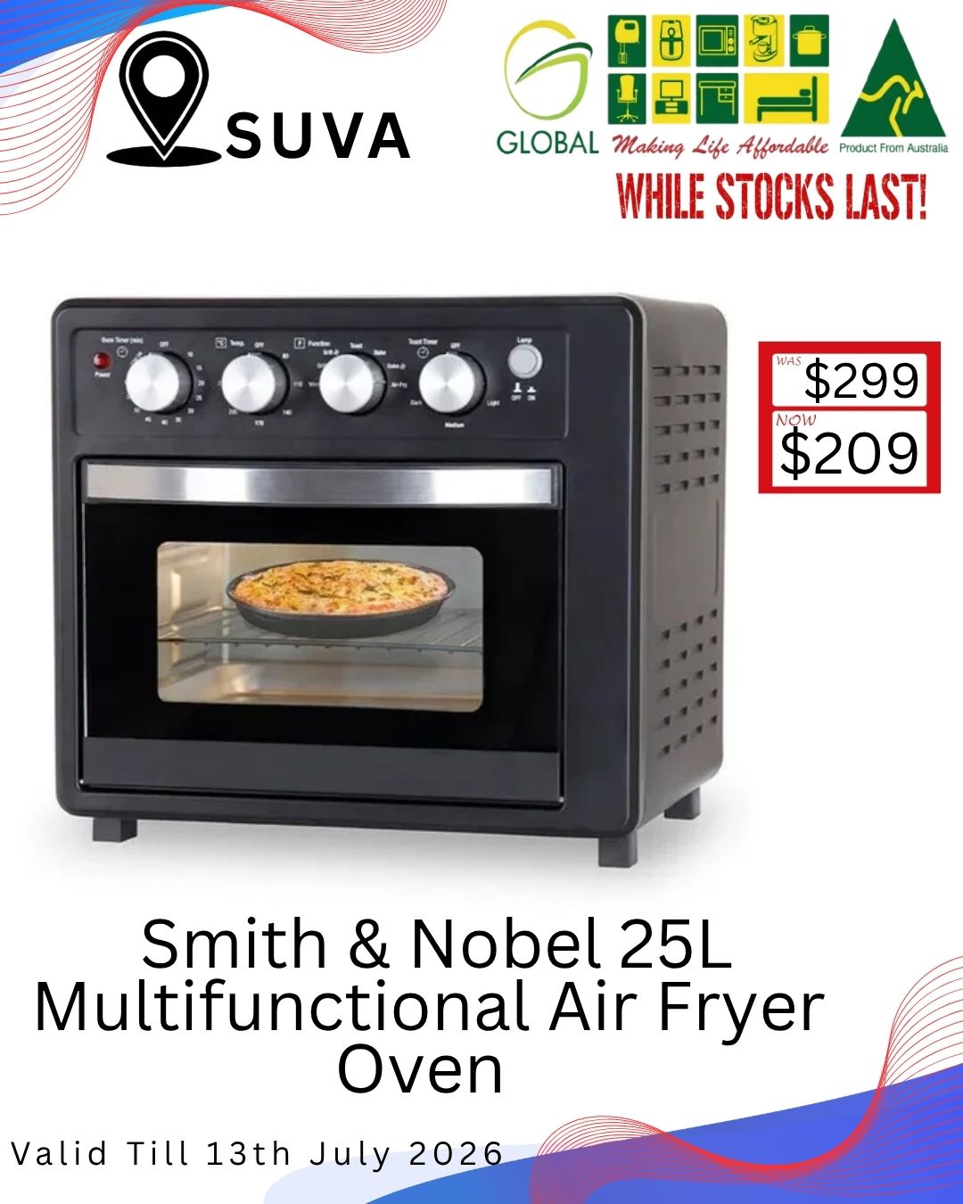 Global Fiji Facebook ad: SALE IS HERE AT GLOBAL SUVA!