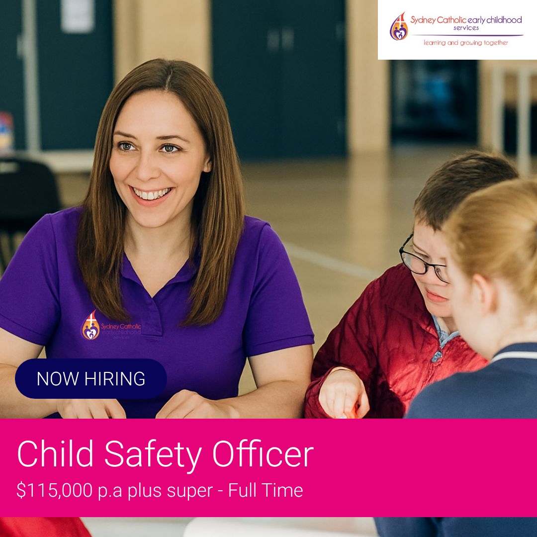 SEEK Facebook ad: Child Safety Officer