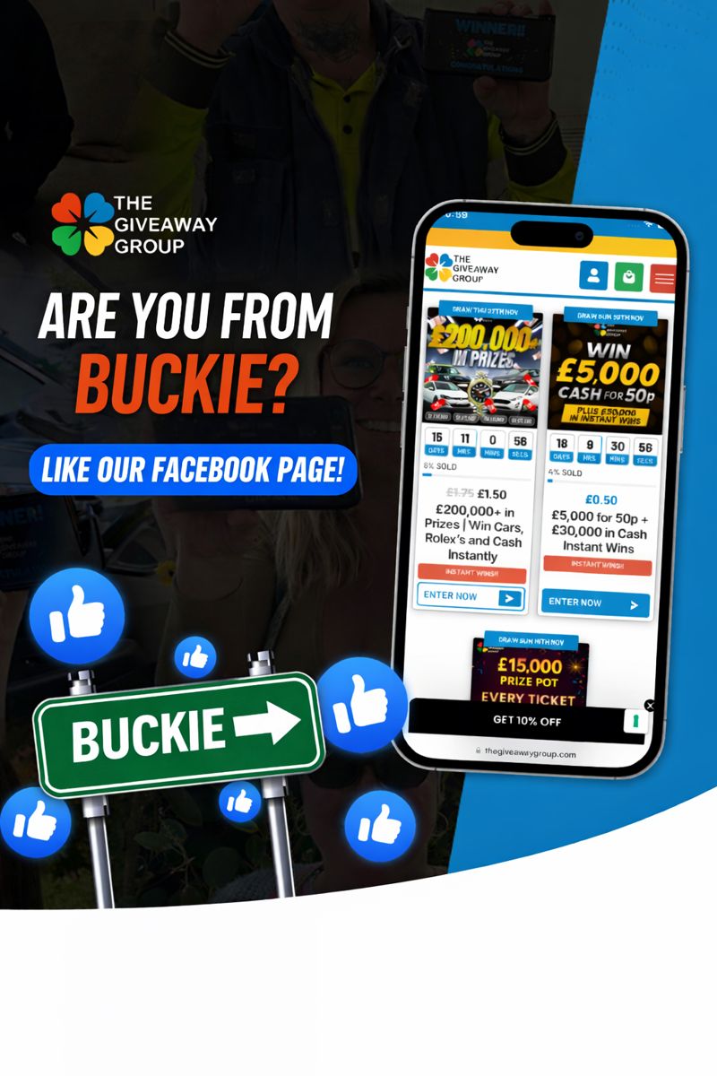 The Giveaway Group Facebook ad
