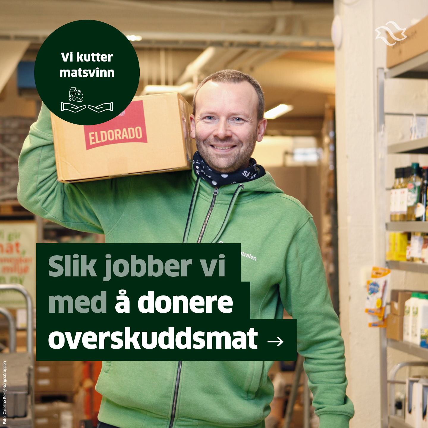 NorgesGruppen ASA Facebook ad: Systematisk arbeid gir resultater.