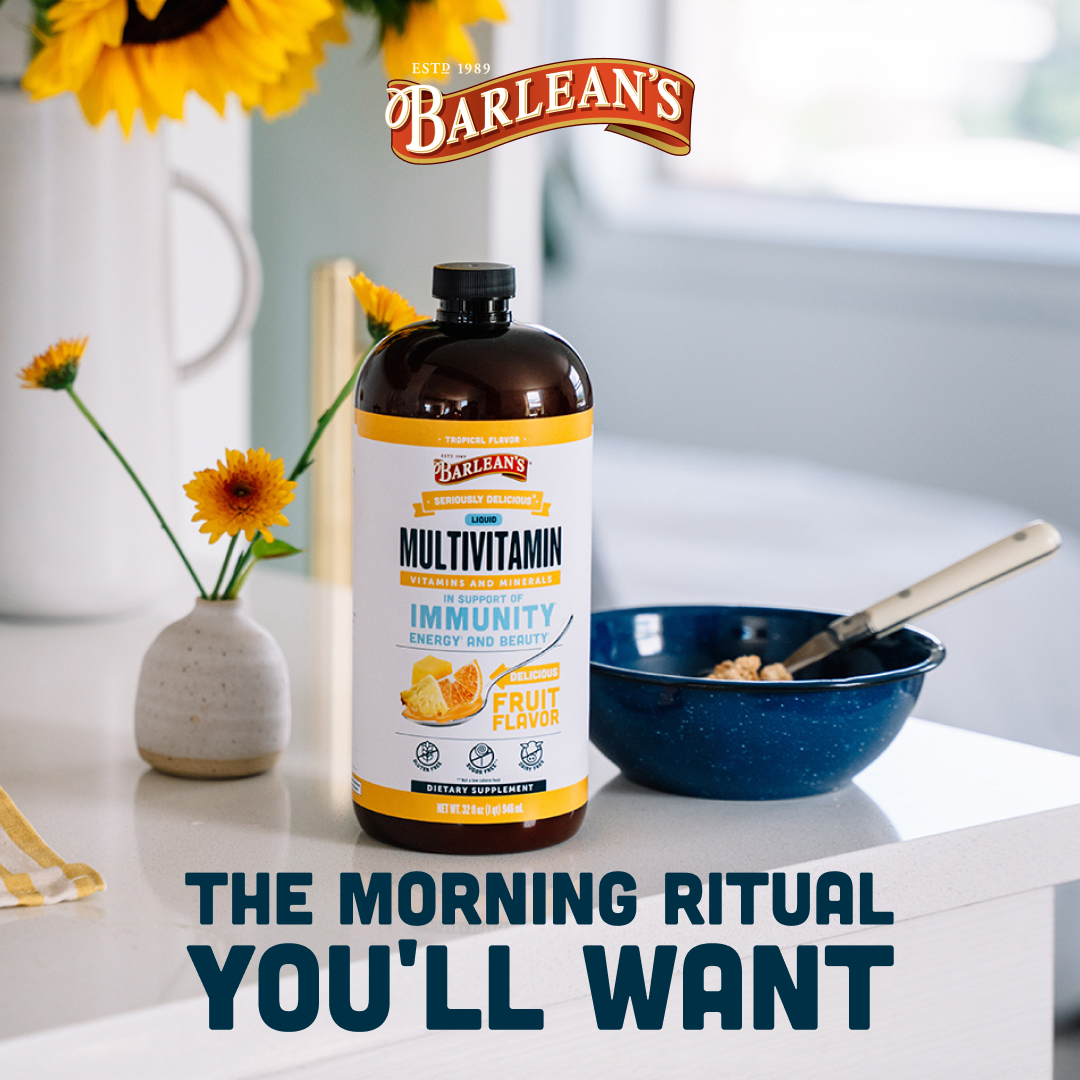 Barleans Facebook ad: Imagine your daily nutrition working for you-not just…