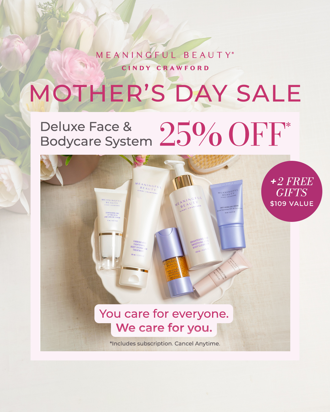 Meaningful Beauty Facebook ad