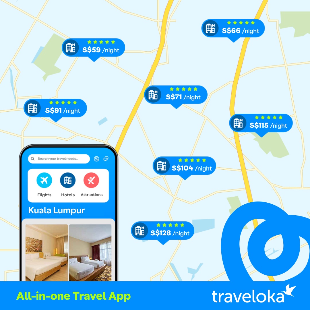Traveloka Singapore Facebook ad