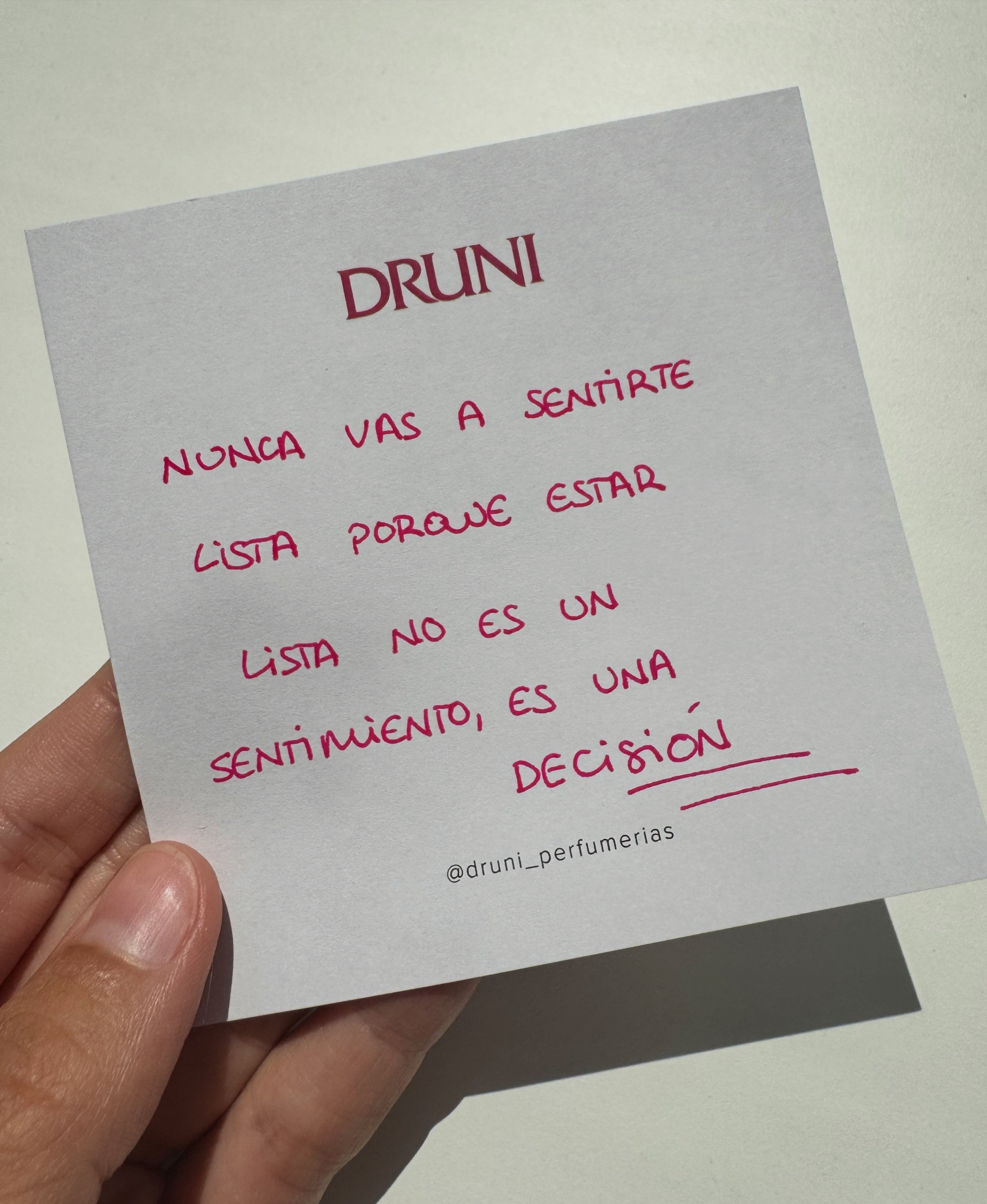 Druni Facebook ad