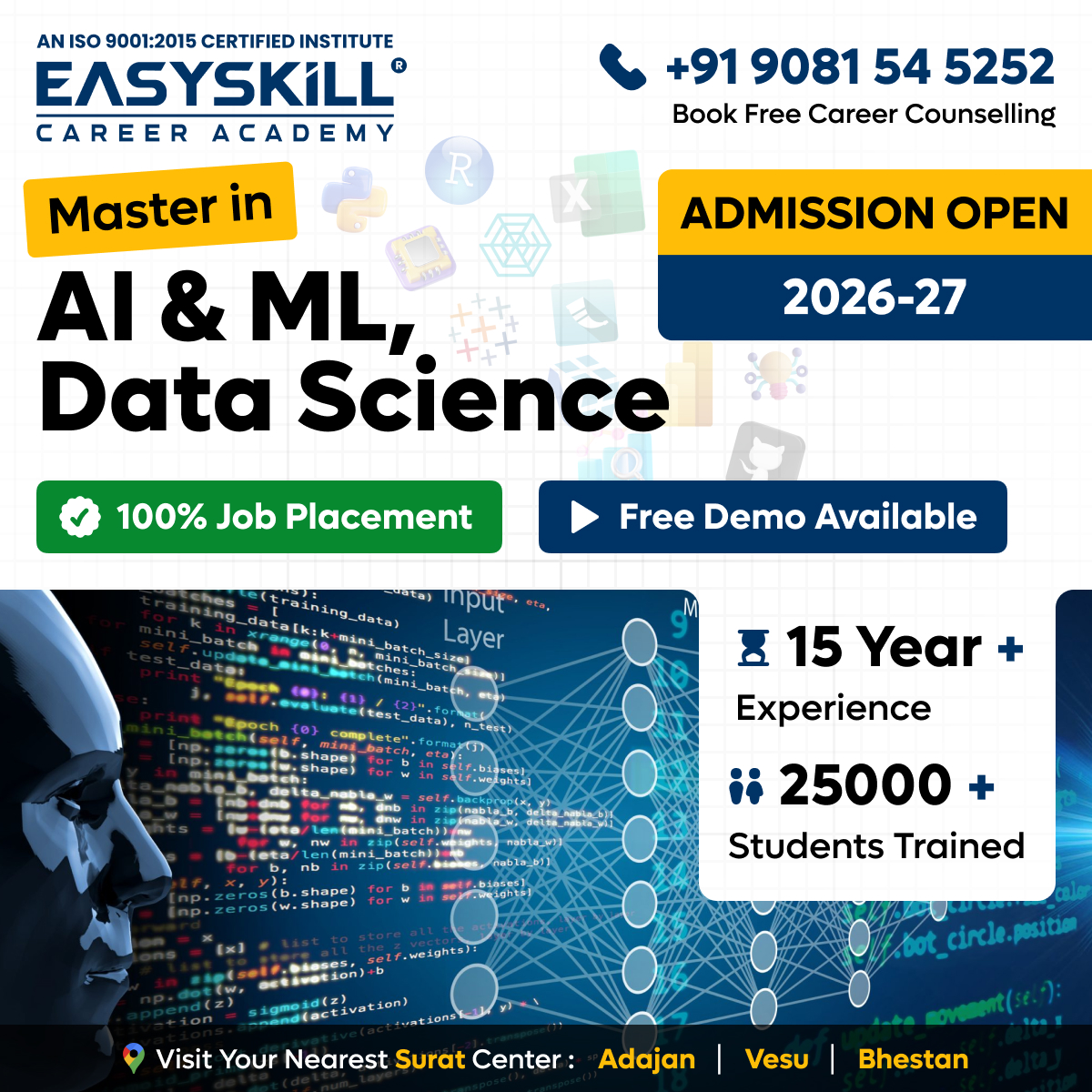 EasySkill Career Academy Facebook ad