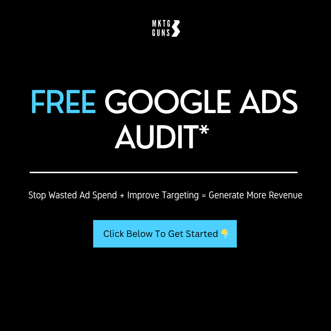 MKTG Guns Facebook ad: Your Competitor Is Taking Your Leads.