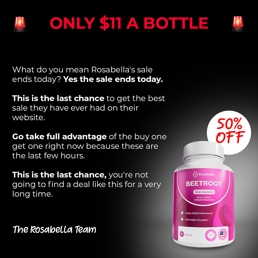 Rosabella Beetroot Facebook ad