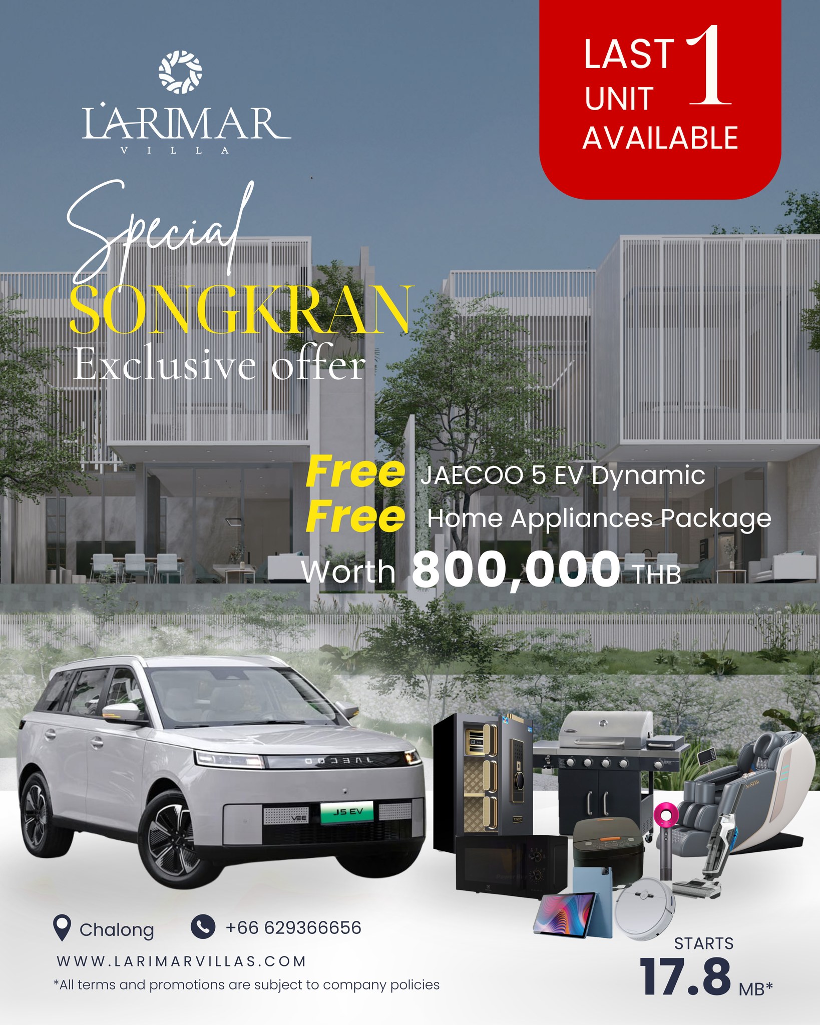Larimar Villa Phuket Facebook ad: ๐๐ฉ๐๐๐ข๐๐ฅ ๐๐จ๐ง๐ ๐ค๐ซ๐๐ง ๐๐ฑ๐๐ฅ๐ฎ๐ฌ๐ข๐ฏ๐โฆ
