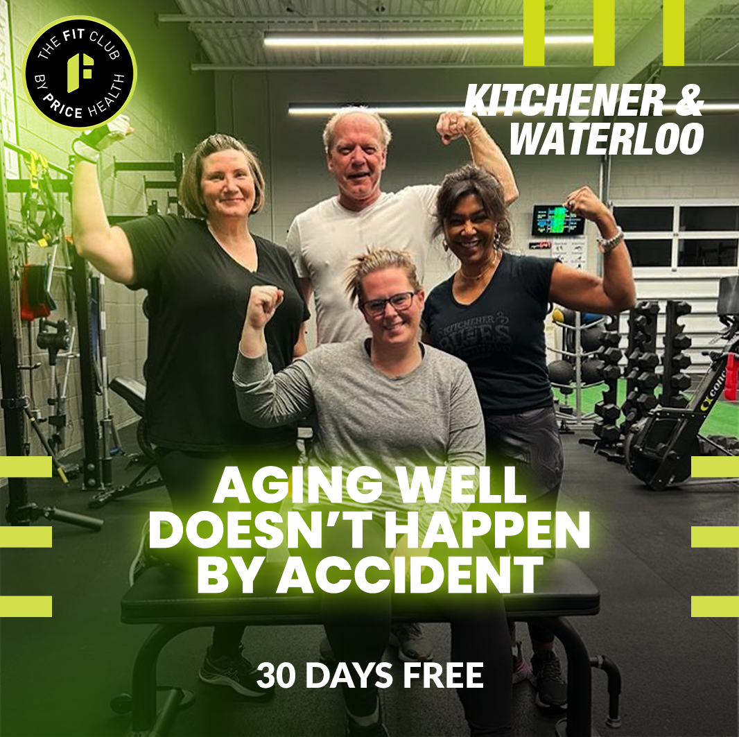 Price Health & The Fit Club Facebook ad: 30 Days FREE at The Fit Club