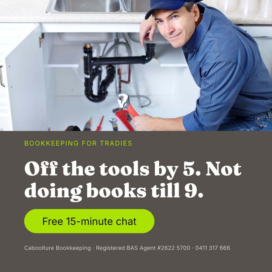 Caboolture Bookkeeping Facebook ad: Free 15-minute chat