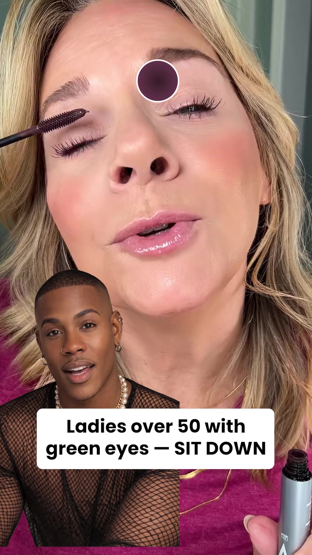 Makeup Hacks for Mature Women Facebook ad: Find Your Perfect Mascara Shade