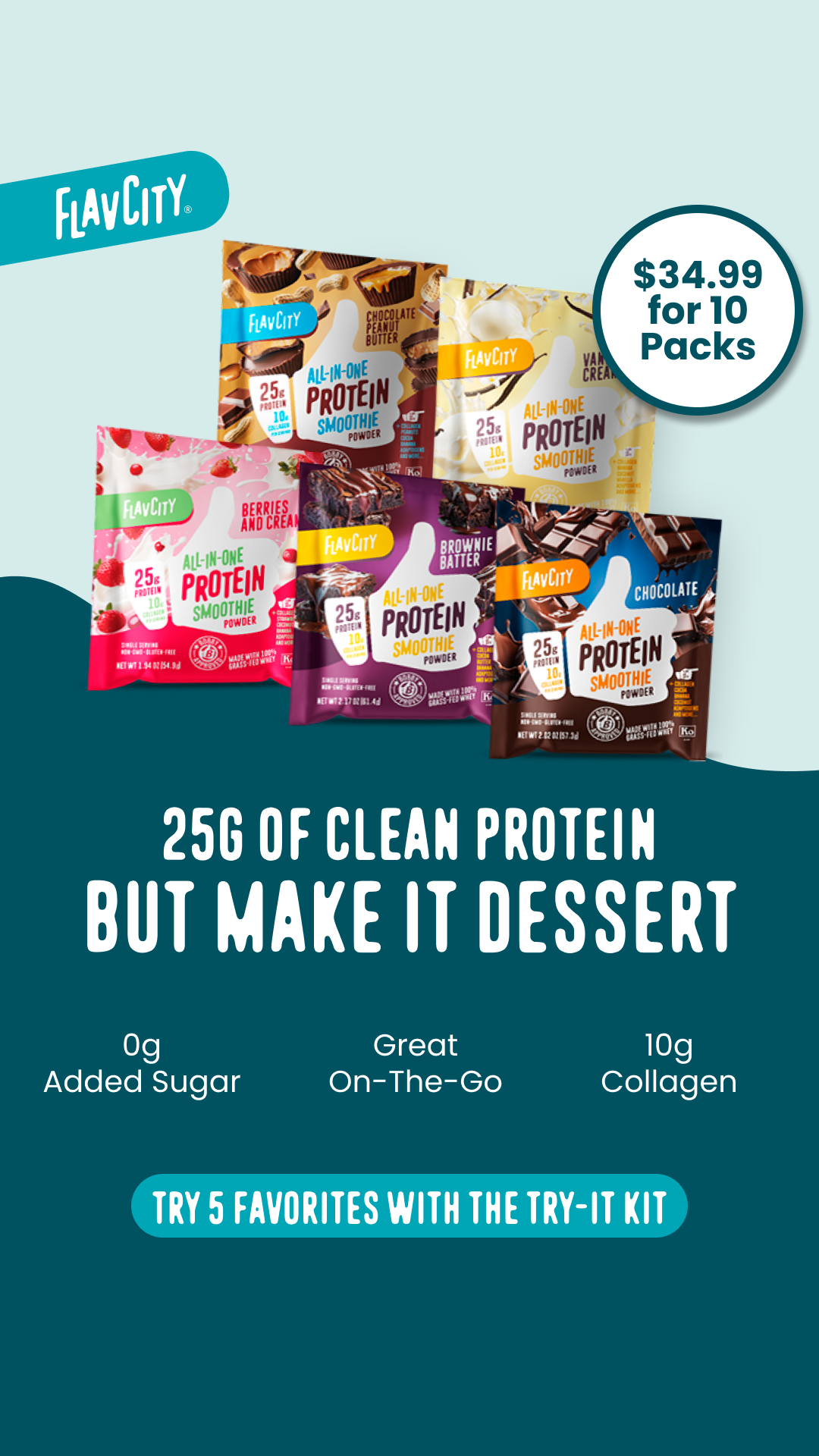 Shop FlavCity Facebook ad