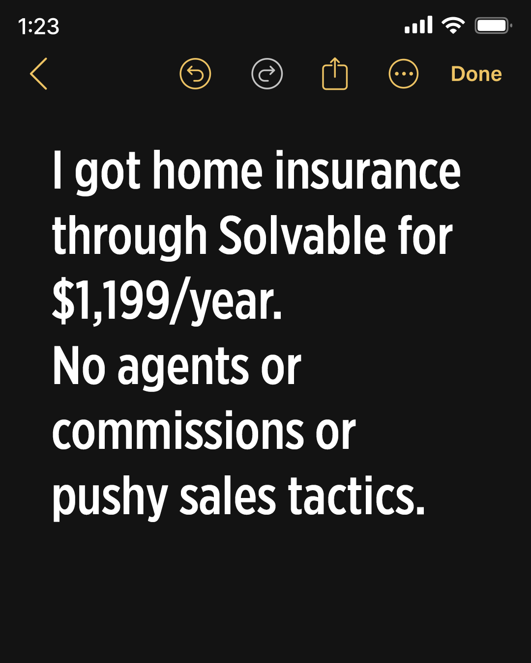 Solvable Facebook ad