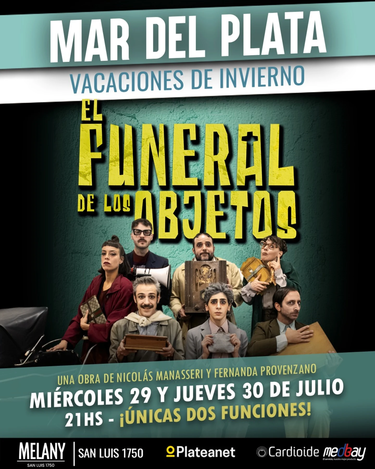 elfuneraldelosobjetos.ok Facebook ad: Vuelve a ๐ ๐๐ฅ ๐๐๐ ๐ฃ๐๐๐ง๐ una experiencia teatralโฆ