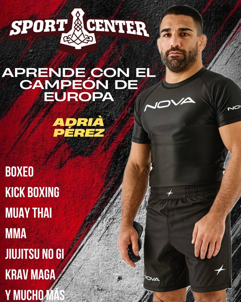 Sport Center Les Corts Facebook ad: EMPIEZA Y PONTE EN FORMA EN SERIO