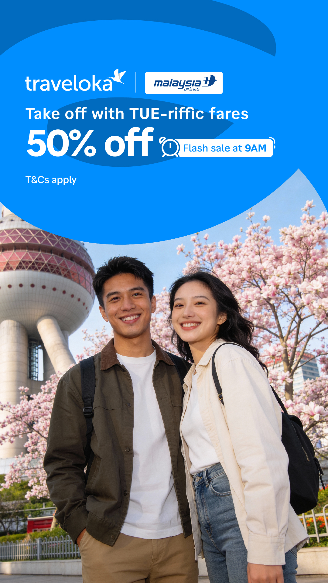 Traveloka Malaysia Facebook ad