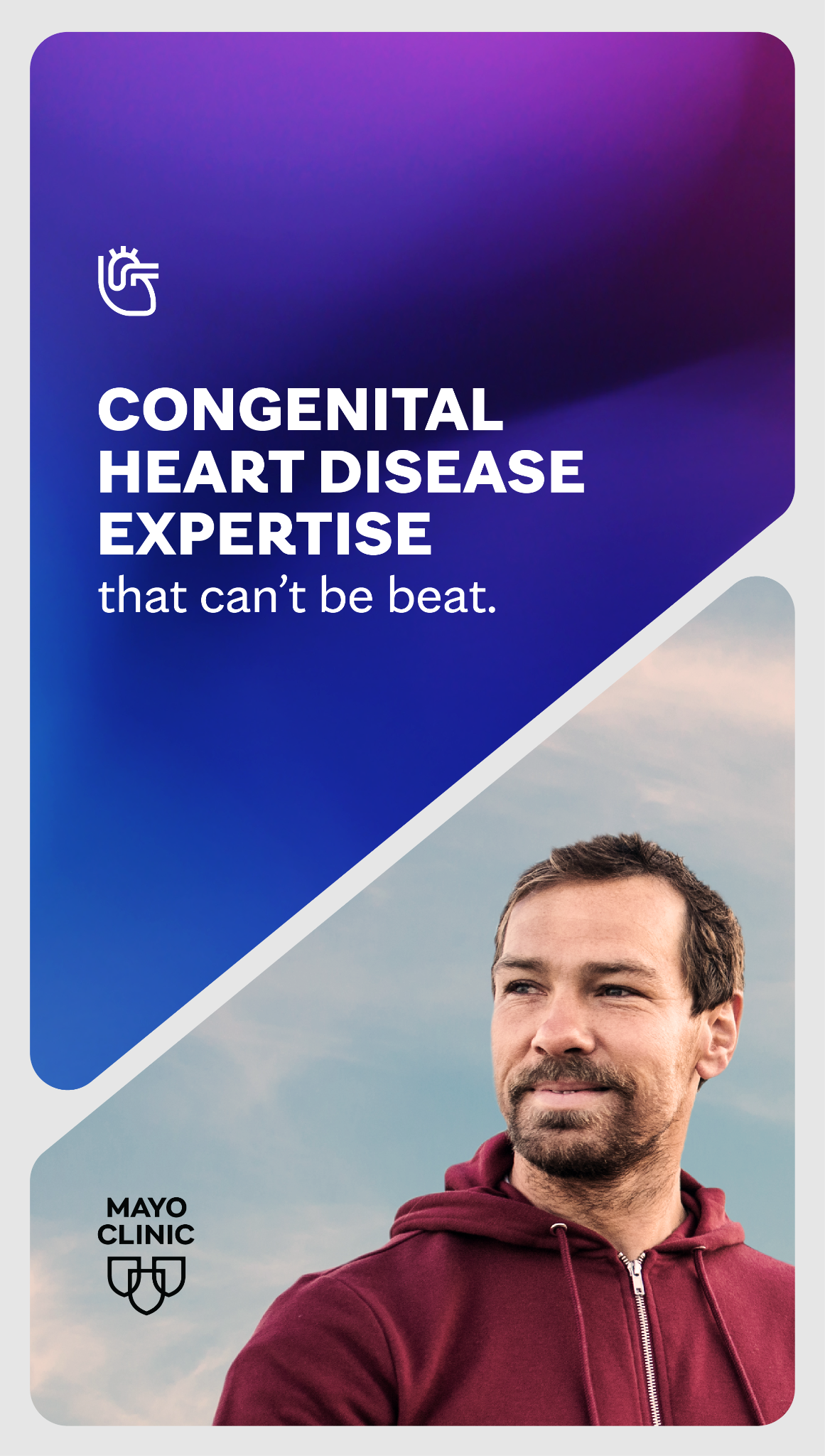 Mayo Clinic Facebook ad