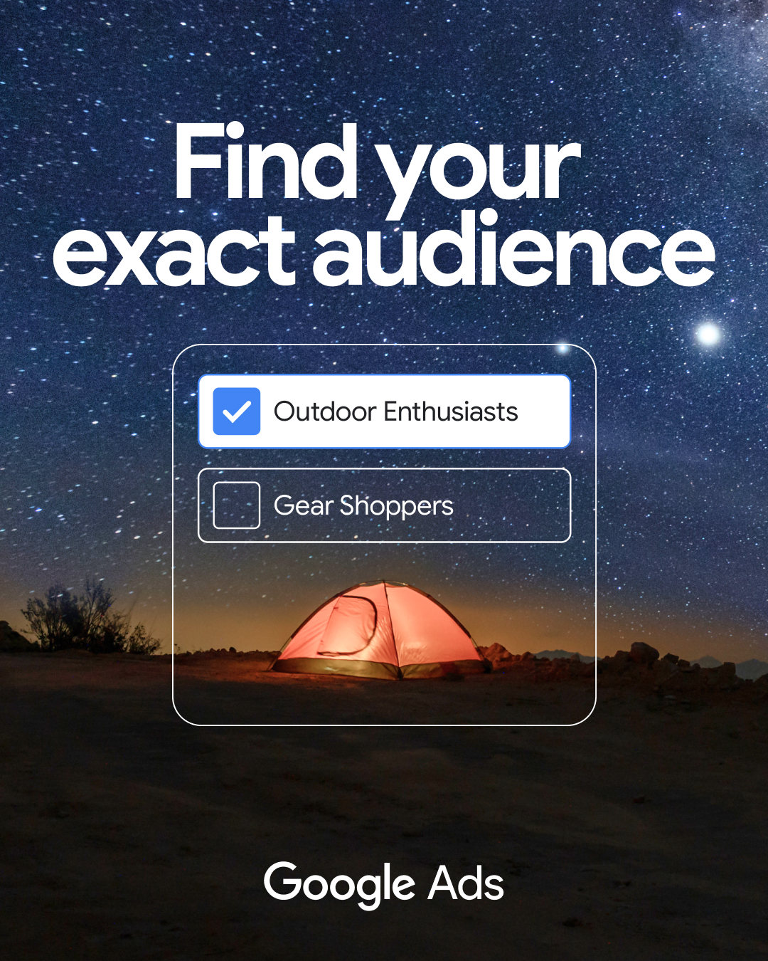 Google Ads Facebook ad