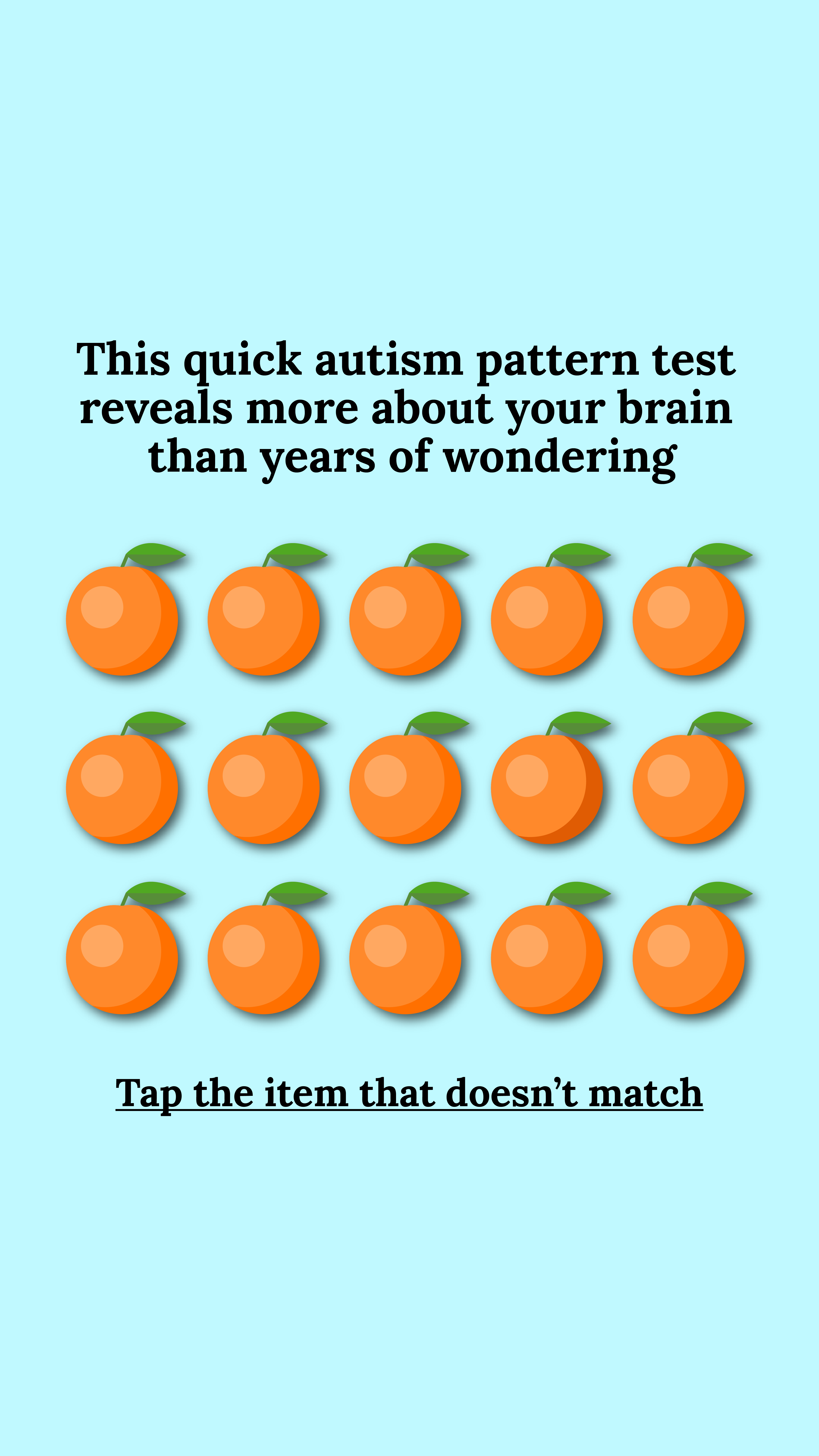 Brain Health Check Facebook ad
