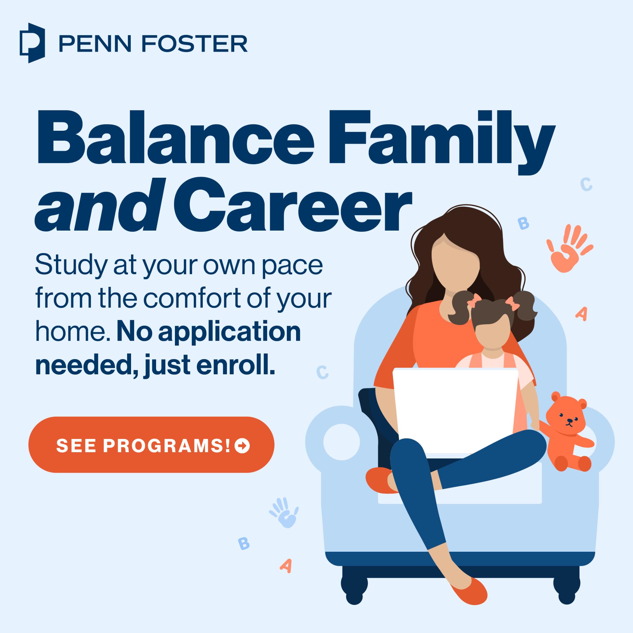 Penn Foster Facebook ad: It’s Time to Do This for You