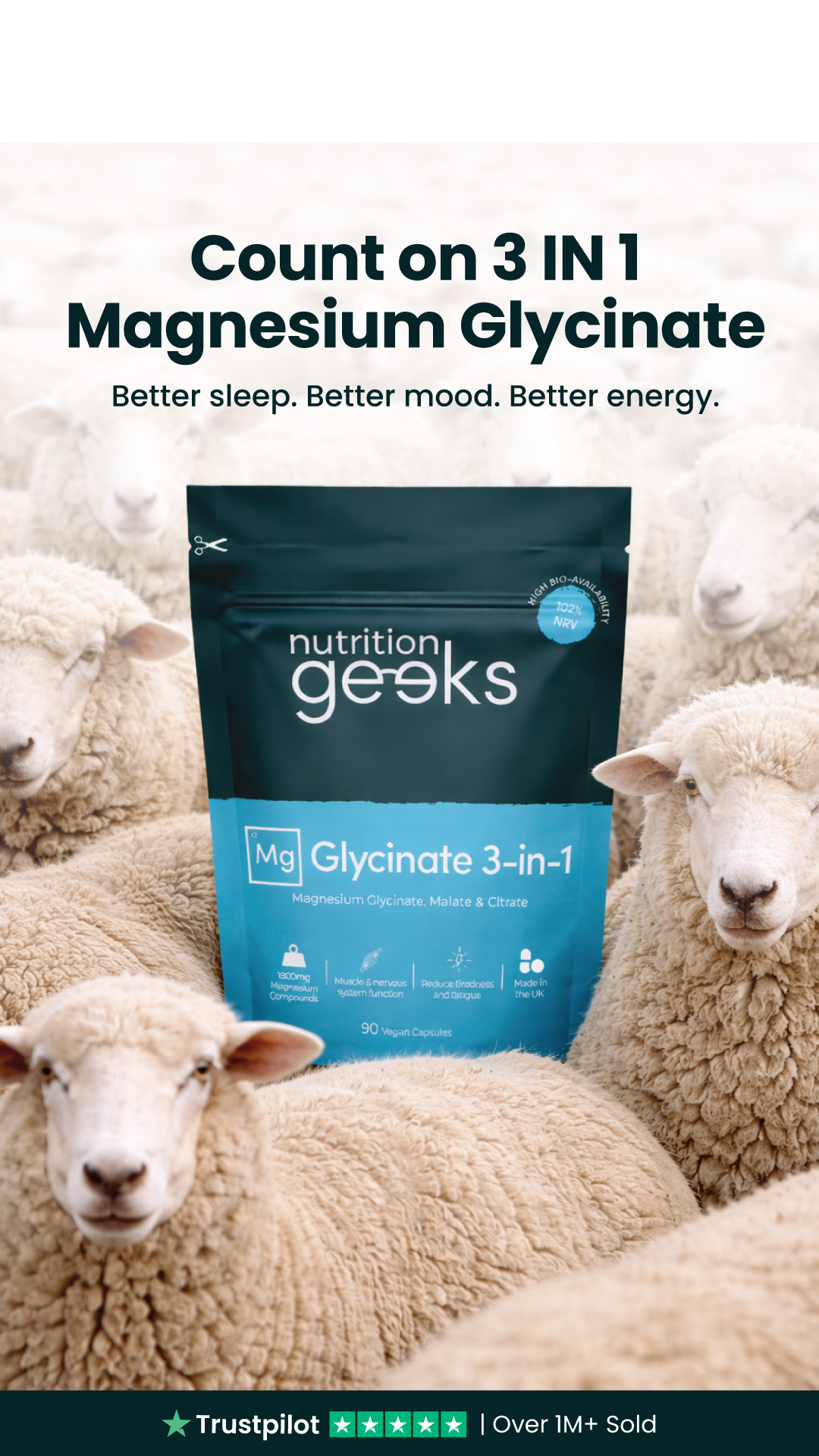Nutrition Geeks Facebook ad