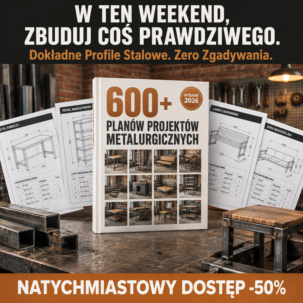 Master Crafts DIY Facebook ad: 600+ Planów Metalurgicznych